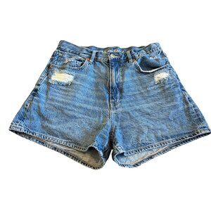 American Eagle Highest Rise 90s Boyfriend Short High Waisted Denim Jean Size 6